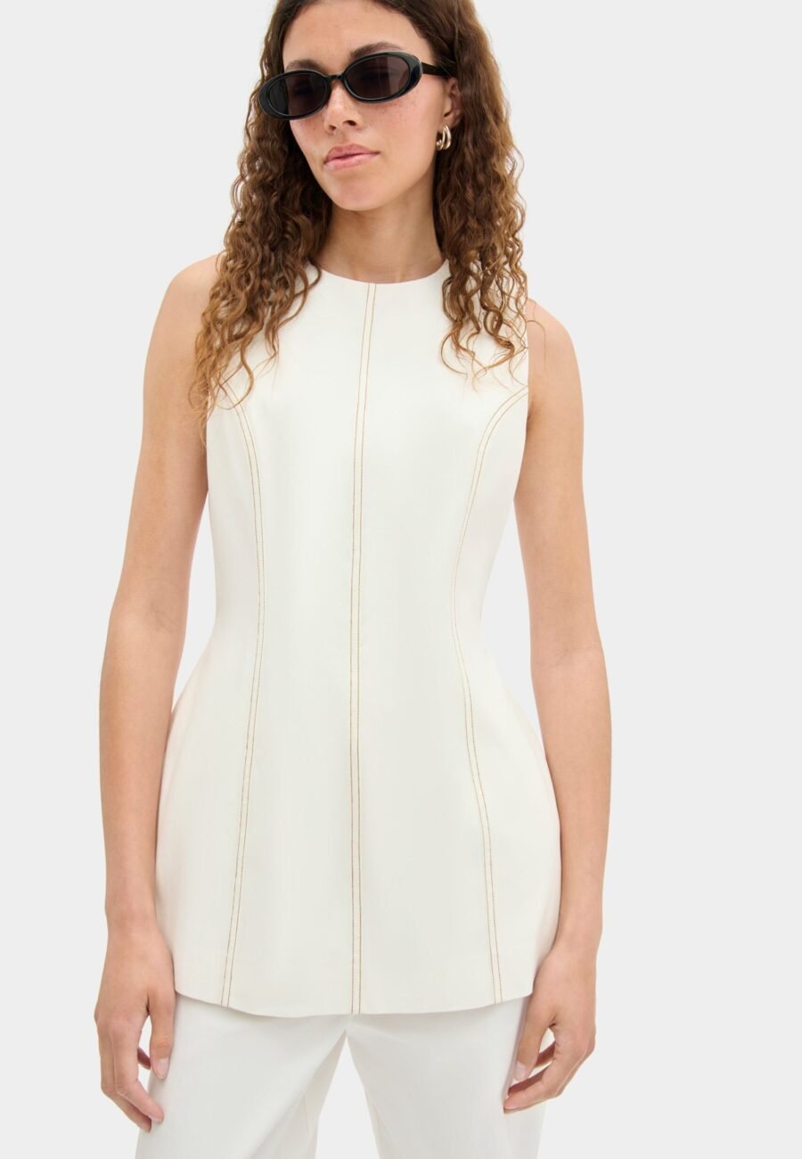 Joanna Waisted Tunic Top