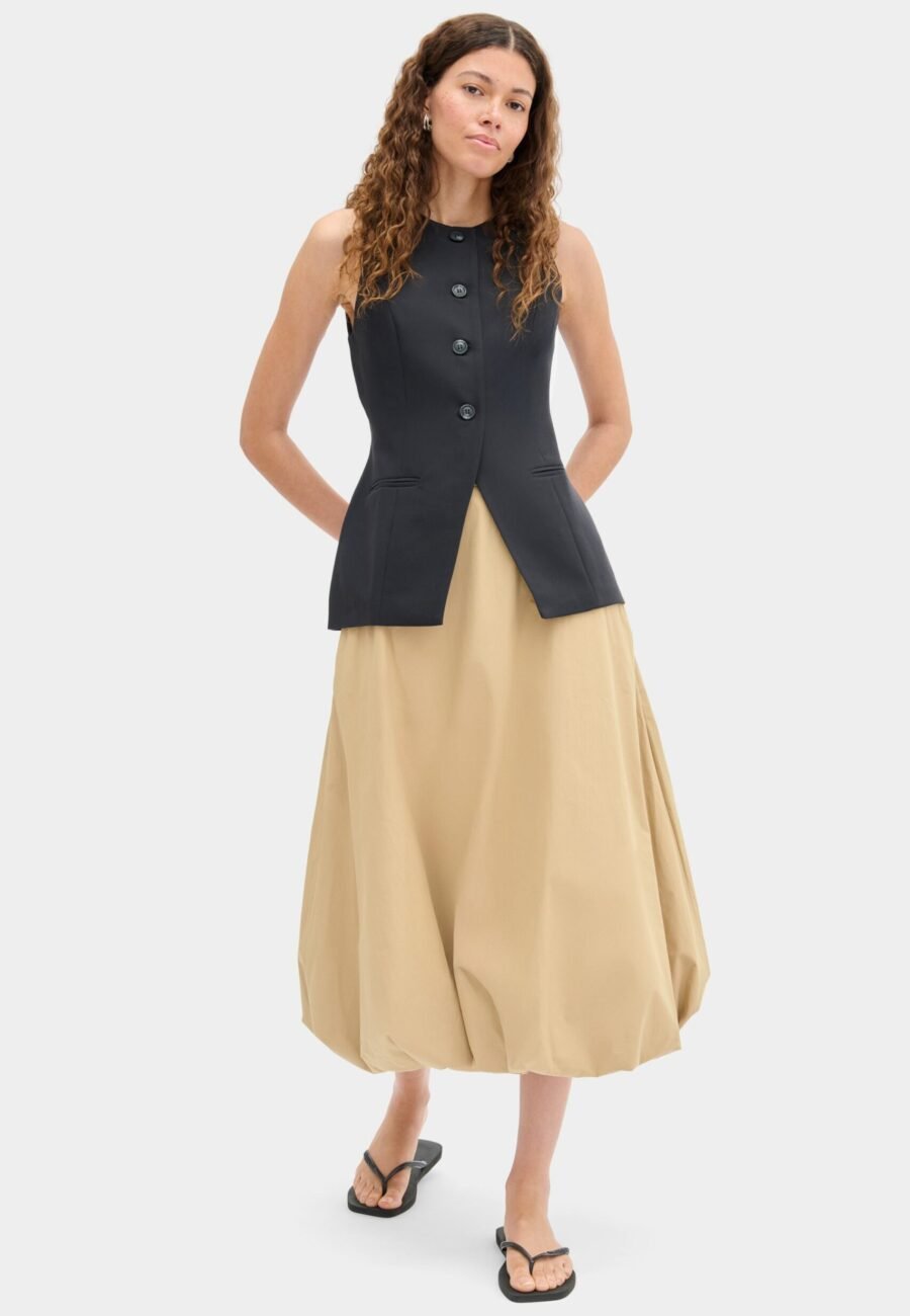 Nola Bubble Hem Skirt