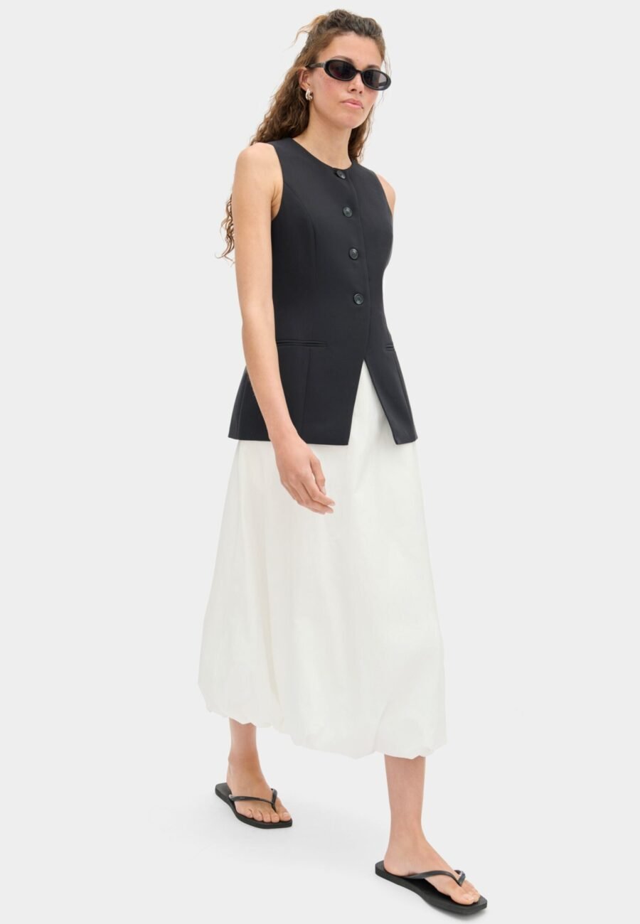 Nola Bubble Hem Skirt