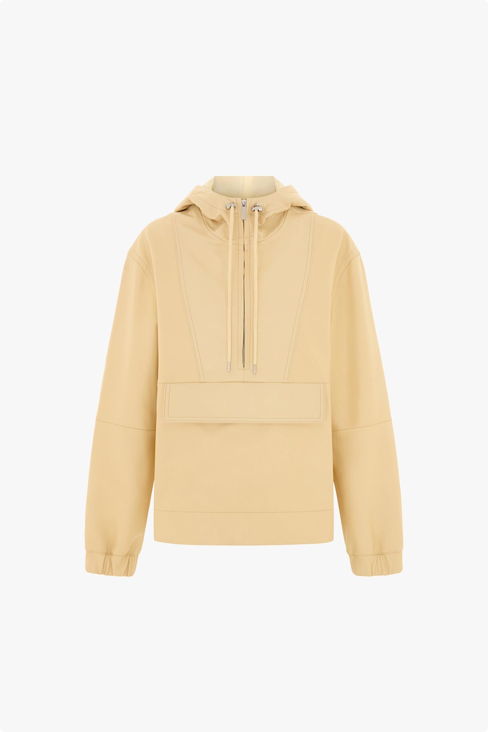LB Alexia Leather Hooded Jacket - Image 5
